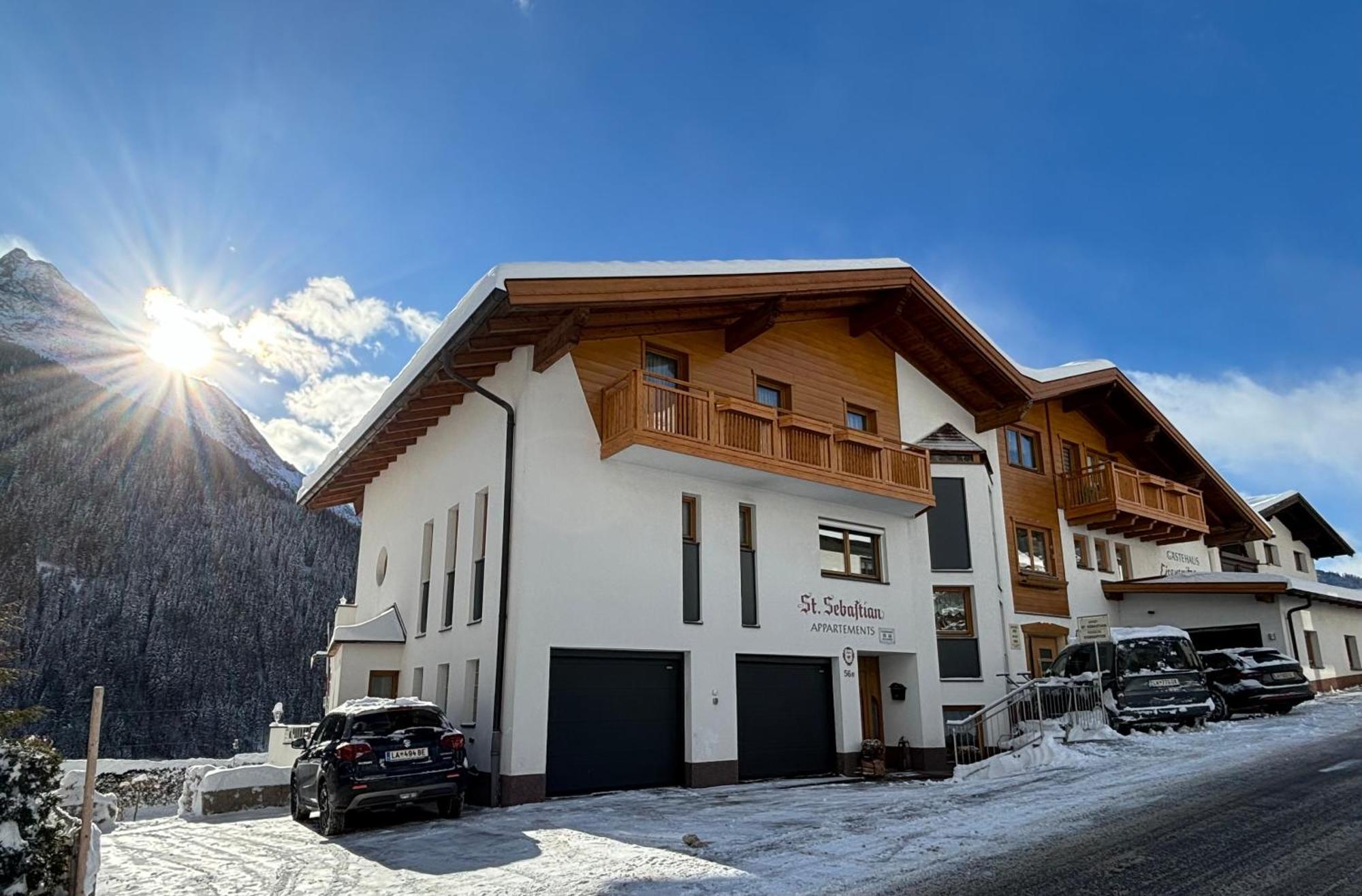 Appartement Pension St. Sebastian Pettneu am Arlberg Exterior photo