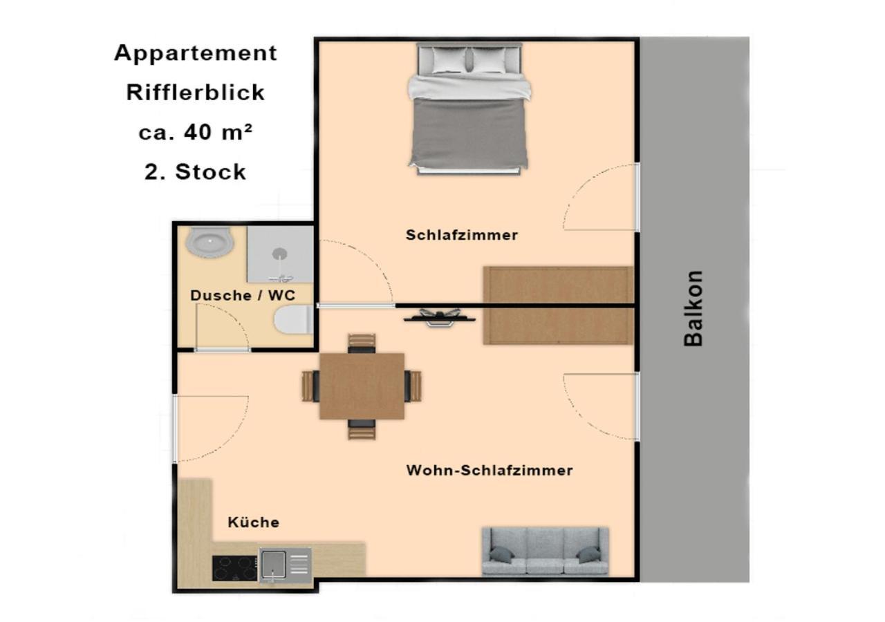 Appartement Pension St. Sebastian Pettneu am Arlberg Exterior photo